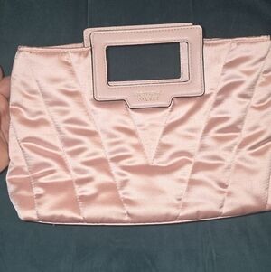 Victoria's Secret Pink Satin Clutch